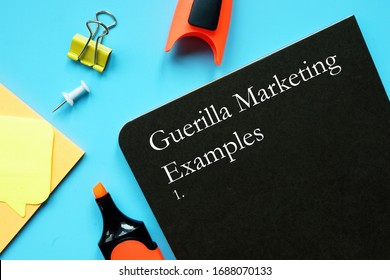 Image showing Guerilla Marketing Examples  for your blog.