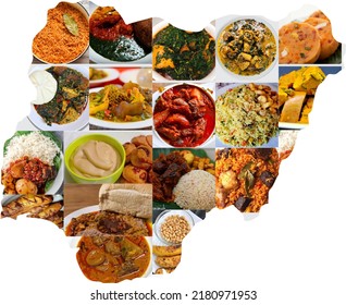 Image Showing Nigerian Food On Map. Follow My Page On IG Officialpictatt