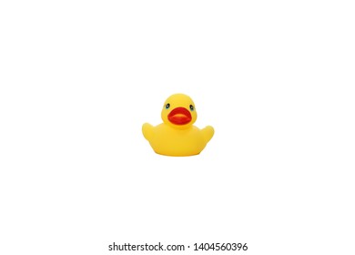 Image Shows Rubber Duck Facing Forwards Stock Photo 1404560396 ...