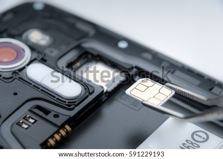 Image of sim card