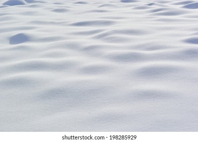 An Image Of Snowfield