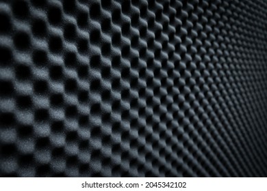 image of soundproofing foam in studio background