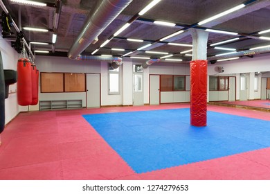 Image of sporty  modern stylish gym for boxing indoors. - Powered by Shutterstock