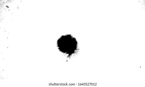 image of a spot blurring on a white background