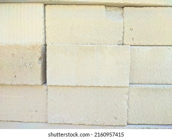 Image Of Stacked Lightweight Concrete Blocks