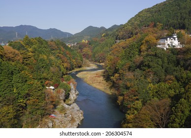 An Image Of Tama River