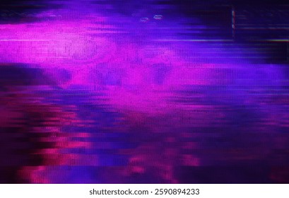 Image of Test Screen Glitch Texture.