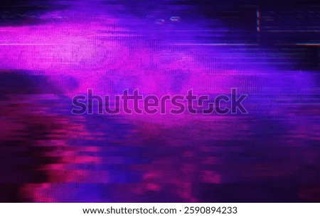 Image of Test Screen Glitch Texture.