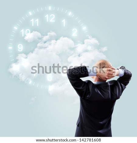 Similar – Image, Stock Photo end of business hours