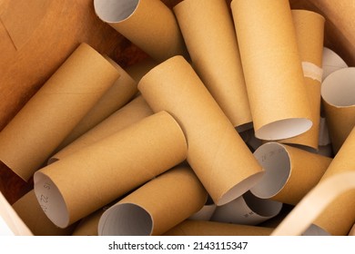 Image of toilet paper core
