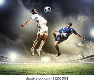 Image of two football players at stadium - Powered by Shutterstock