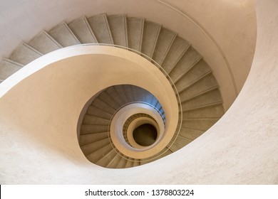 An image of a typical modern stone staircase - Powered by Shutterstock