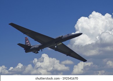 An Image Of U-2 Dragon Lady Reconnaissance Aircraft