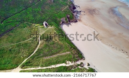 Similar – Luftaufnahme des Meeres und der Berge von Koh Samet