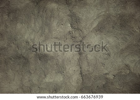 The image of the wall, plastered for use as a background