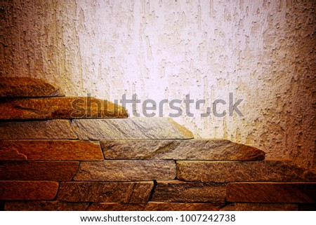The image of the wall, for use as a background.