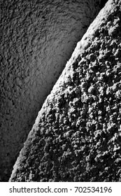 The image of the wall, for use as a background. Image includes a effect the black and white tones.
