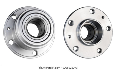 Image of , wheel hub bearing , spare part isolated on white background