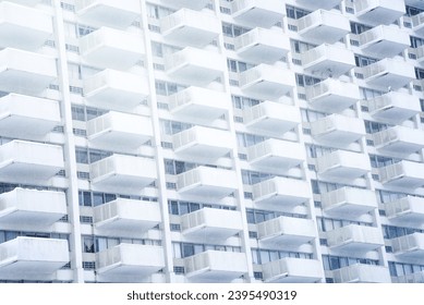 A image of White Building Facade - Shutterstock ID 2395490319