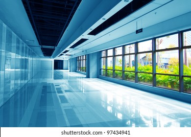 Image Of Windows In Morden Office Building