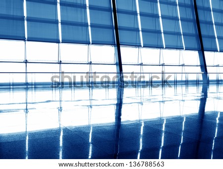 Image, Stock Photo blue hour