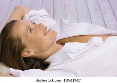 Image of Woman resting