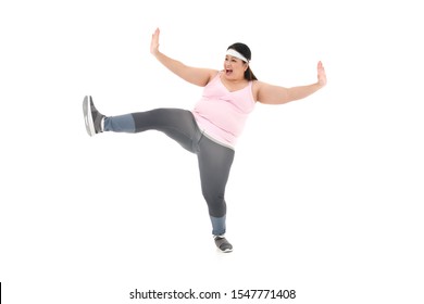Image Woman Using Hands Foot Push Stock Photo 1547771408 | Shutterstock