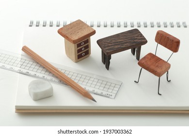 Image of writing and thinking about what you want to make when you start DIY - Shutterstock ID 1937003362