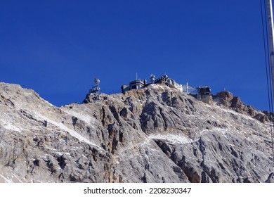 An Image Of The Zugspitze Mountain