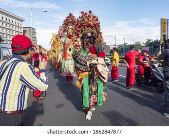 The Images Of 2020 Luzhou God Will Cultural Festival And Various Gods Will Perform In The Event And Detour Around In New Taipei City Of Taiwan ,November 7 2020