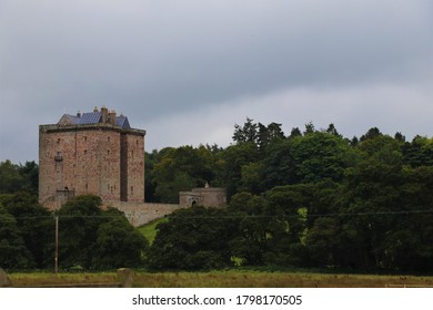 Images Of Borthwick Castle, Near Gorebridge, Midlothan.