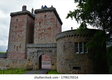 Images Of Borthwick Castle, Near Gorebridge, Midlothan.