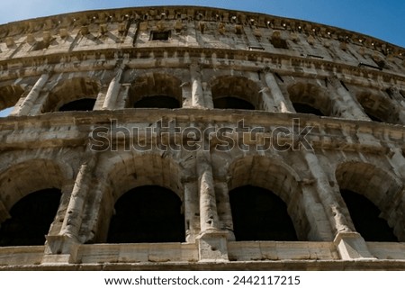 Images from the Colosseum, the symbol of the city of Rome. It was shot in 2016.