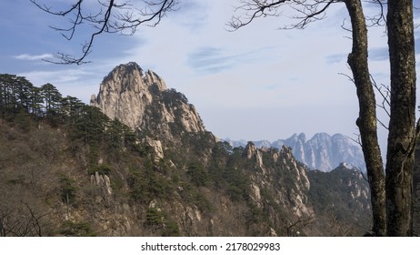 The Images Of Landscape Huangshan Scenic Area In Spring  , Anhui, Mainland China