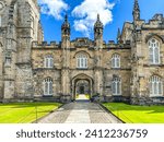 Images of Old Aberdeen, Scotland including Aberdeen University, Brig O  Balgownie, Kings College, Kings College Chapel, St Machars Cathedral and Seaton Park.