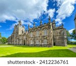 Images of Old Aberdeen, Scotland including Aberdeen University, Brig O  Balgownie, Kings College, Kings College Chapel, St Machars Cathedral and Seaton Park.