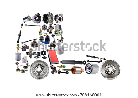 Images Truck Assembled New Spare Parts Stok Fotoğraf (Şimdi Düzenle