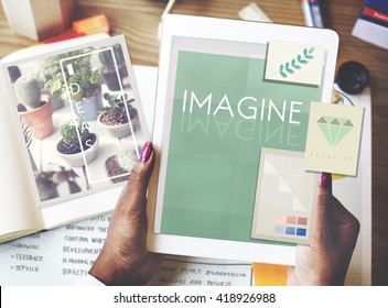 Imagine Creativity Imagination Thinking Concept