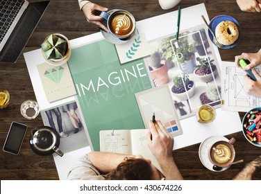 Imagine Creativity Imagination Thinking Concept