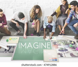 Imagine Creativity Imagination Thinking Concept