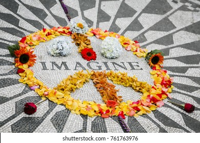 Imagine, Strawberry Fields Forever, Central Park New York