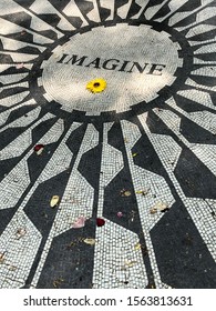 Imagine At Strawberry Fields New York