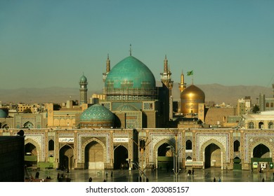 The Imam Reza Shrine In Masshad, Iran