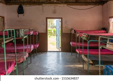 Imani Junior Academy, Nanyuki, Laikipia County, Kenya – June 13th, 2019: Photograph Of Girls Dormitories At Imani Junior School, In Kenya With No People.