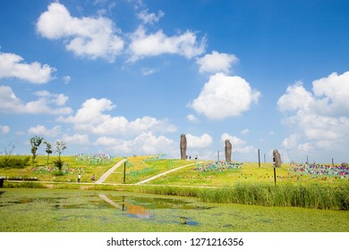 Imjingak Pyeonghoa-Nuri Park In Paju, Korea.