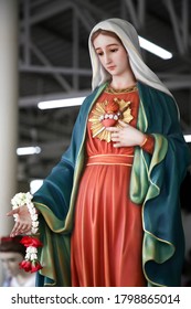 Immaculate Heart Of Mary Our Lady Catholic Statue