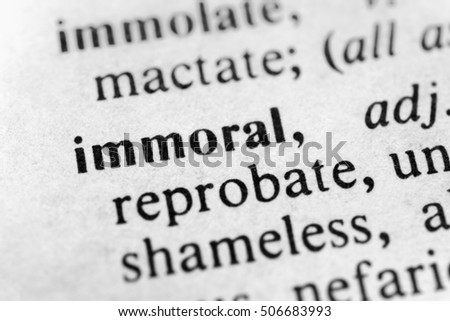 Immoral