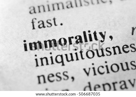 Immorality