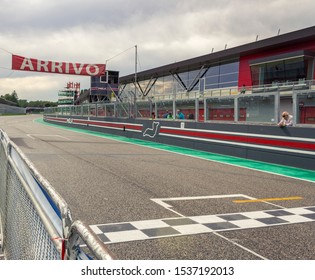 IMOLA / BOLOGNA / ITALY - JULY 22 2018 : Race Track Of The 