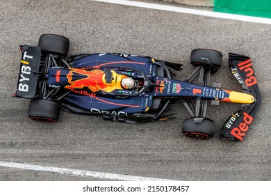 Imola, Italy. 22-24 April 2022. Formula1 World Championship. Grand Prix of Made in Italy and Emilia-Romagna. Max Verstappen, Red Bull.